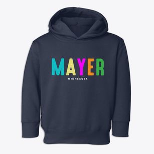 Mayer Minnesota Color Pop Toddler Hoodie