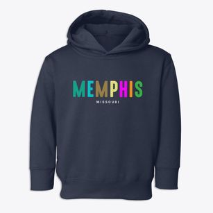 Memphis Missouri Color Pop Toddler Hoodie