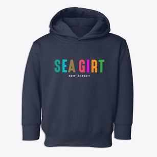 Sea Girt New Jersey Color Pop Toddler Hoodie