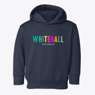 Whitehall Wisconsin Color Pop Toddler Hoodie
