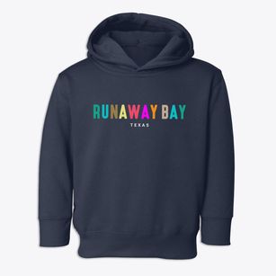 Runaway Bay Texas Color Pop Toddler Hoodie