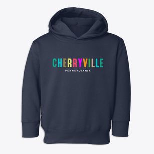 Cherryville Pennsylvania Color Pop Toddler Hoodie