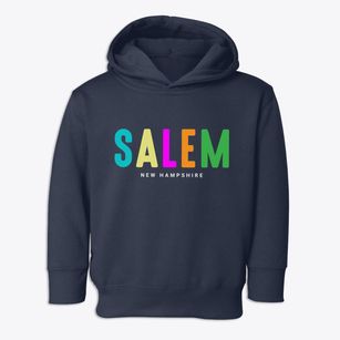 Salem New Hampshire Color Pop Toddler Hoodie