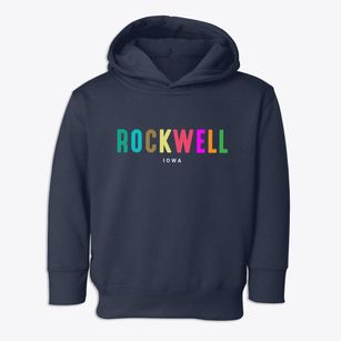Rockwell Iowa Color Pop Toddler Hoodie