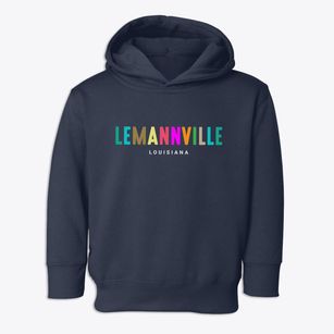 Lemannville Louisiana Color Pop Toddler Hoodie