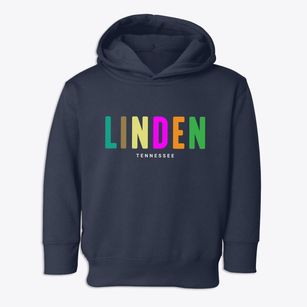 Linden Tennessee Color Pop Toddler Hoodie