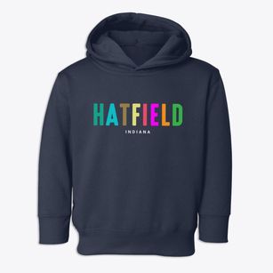 Hatfield Indiana Color Pop Toddler Hoodie