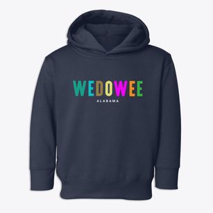 Wedowee Alabama Color Pop Toddler Hoodie