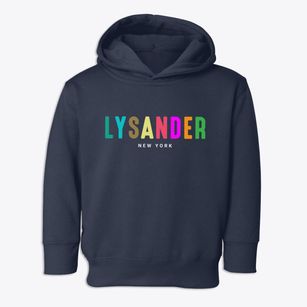 Lysander New York Color Pop Toddler Hoodie