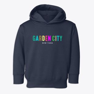 Garden City New York Color Pop Toddler Hoodie