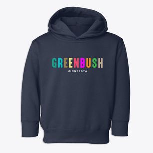 Greenbush Minnesota Color Pop Toddler Hoodie