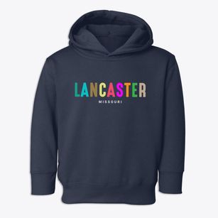 Lancaster Missouri Color Pop Toddler Hoodie