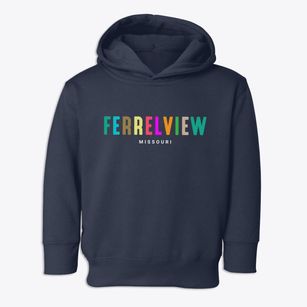Ferrelview Missouri Color Pop Toddler Hoodie