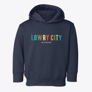 Lowry City Missouri Color Pop Toddler Hoodie