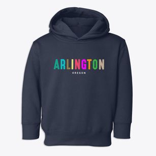 Arlington Oregon Color Pop Toddler Hoodie