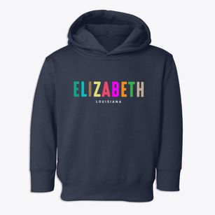Elizabeth Louisiana Color Pop Toddler Hoodie