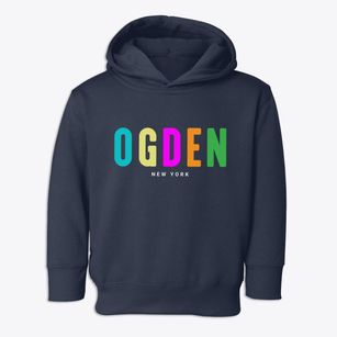 Ogden New York Color Pop Toddler Hoodie
