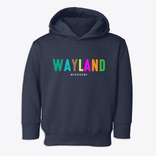 Wayland Missouri Color Pop Toddler Hoodie