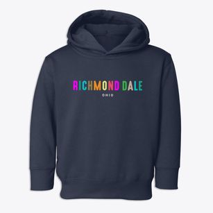Richmond Dale Ohio Color Pop Toddler Hoodie