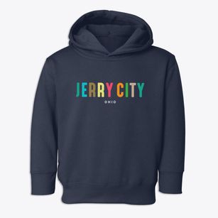 Jerry City Ohio Color Pop Toddler Hoodie