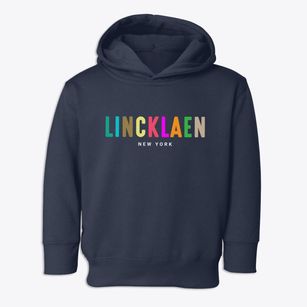 Lincklaen New York Color Pop Toddler Hoodie