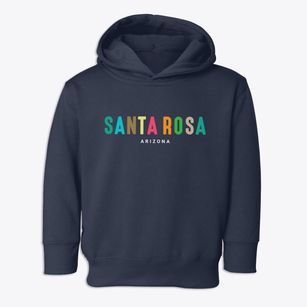 Santa Rosa Arizona Color Pop Toddler Hoodie