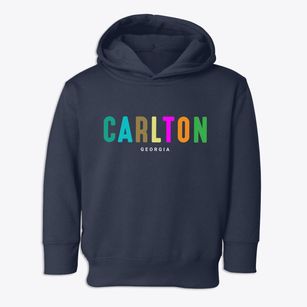 Carlton Georgia Color Pop Toddler Hoodie
