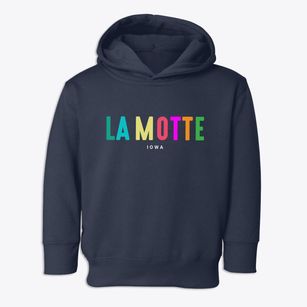 La Motte Iowa Color Pop Toddler Hoodie