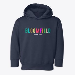 Bloomfield Vermont Color Pop Toddler Hoodie