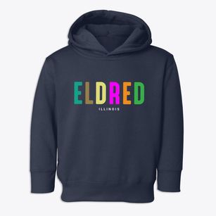 Eldred Illinois Color Pop Toddler Hoodie