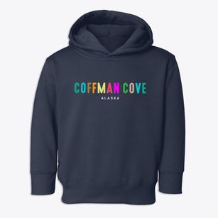 Coffman Cove Alaska Color Pop Toddler Hoodie