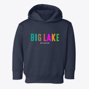 Big Lake Missouri Color Pop Toddler Hoodie