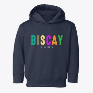 Biscay Minnesota Color Pop Toddler Hoodie
