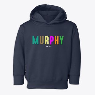 Murphy Idaho Color Pop Toddler Hoodie