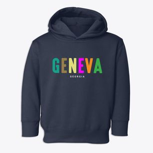 Geneva Georgia Color Pop Toddler Hoodie