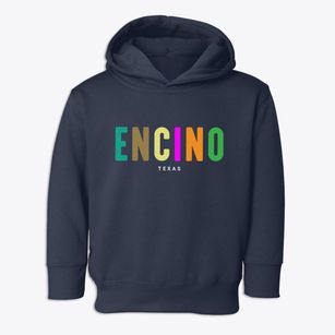 Encino Texas Color Pop Toddler Hoodie