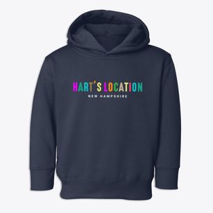 Hart's Location New Hampshire Color Pop Toddler Hoodie