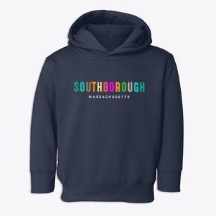 Southborough Massachusetts Color Pop Toddler Hoodie