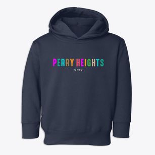 Perry Heights Ohio Color Pop Toddler Hoodie