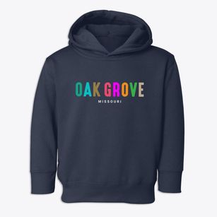 Oak Grove Missouri Color Pop Toddler Hoodie