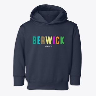Berwick Maine Color Pop Toddler Hoodie