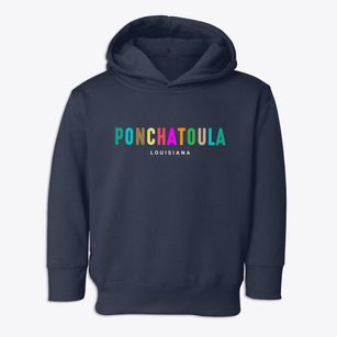 Ponchatoula Louisiana Color Pop Toddler Hoodie