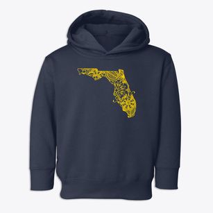  Florida Mandala Toddler Hoodie