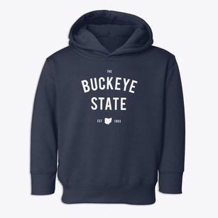  Ohio Buckeye State Toddler Hoodie