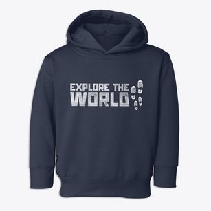   Explore the World Toddler Hoodie