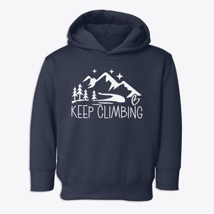   Keep Climbing Toddler Hoodie