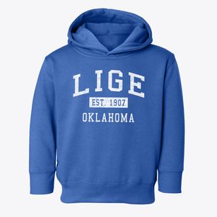 Lige Oklahoma Classic Established Toddler Hoodie