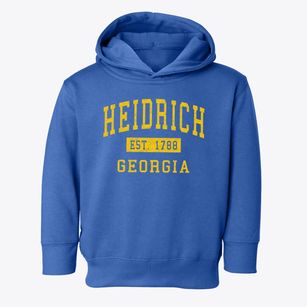 Heidrich Georgia Classic Established Toddler Hoodie