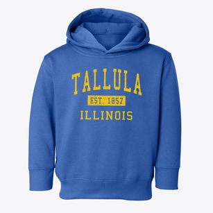 Tallula Illinois Classic Established Toddler Hoodie
