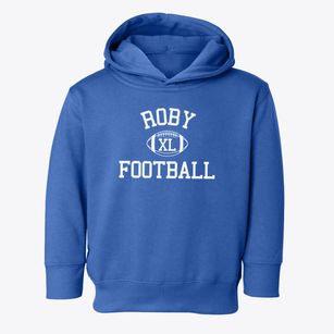 Roby School Classic Football Toddler Hoodie